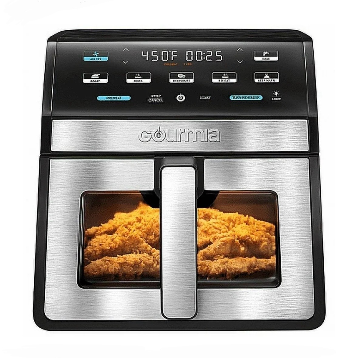 Gourmia Digital 8 qt Air Fryer, Black