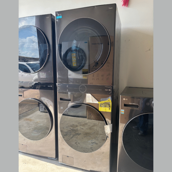 LG Single Unit Front Load WashTower with Center Control 4.5 Cu. Ft. Washer and 7.4 Cu. Ft. Gas Dryer